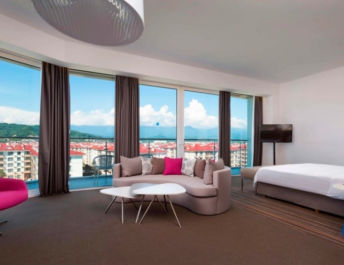 Люкс Junior с видом на горы - Отель Radisson Collection Paradise Resort & Spa Sochi / Рэдиссон Коллекшн Парадайз Резорт и Спа Сочи